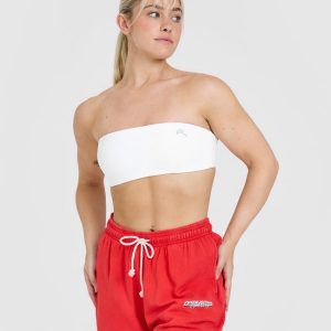 Unified Micro Bandeau Bralette White