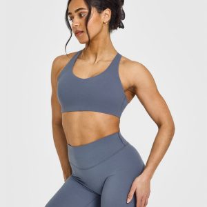 SoftMotion™ Sports Bra Granite Blue