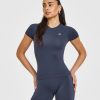 Go To Seamless Fitted Top True Blue