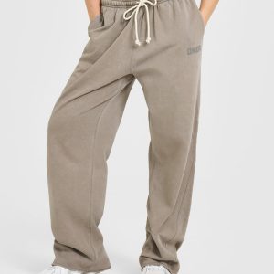 Raw Lounge Wide Leg Joggers Washed Minky